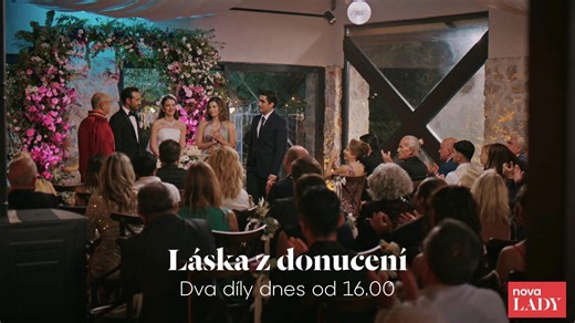 Svatba má být o štěstí, nebo ne? 👀 Až do chvíle, kdy otevře staré rány. ❤️‍🩹 Dva díly Lásky z donucení dnes v 16 hodin na Nova Lady. 📺 #novalady | Nova Lady