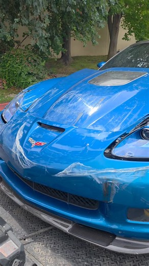 Andrew on Instagram: "See guys she's fine 😅 #cars #corvette #zr1"