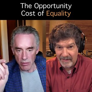 “By forcing equality, you actually destroy what everyone has to bring to the table to trade. That’s a terrible thing because you punish them then for the best thing they have. That’s one terrible thing. But the other thing is, you deprive everyone of the opportunity to benefit from everyone bringing what’s unique about them to the table.” More from my conversation with Bret Weinstein. | Dr Jordan B Peterson