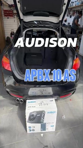 4 Series upgraded high-end AUDISON PRIMA APBX 10 AS Active 10" Subwoofer Compact Enclosure 400w RMS