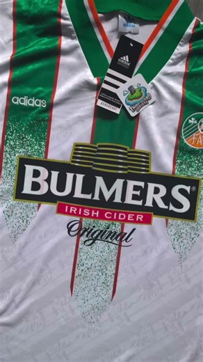 Retro Ireland Away X Bulmers 🇮🇪🍺⚽