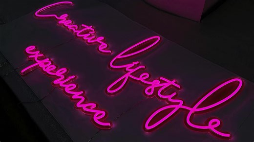 Waterproof Neon Sign Led Strip Acrylic Backing Direction Sign Branding Display Flexible Neon Tube Holiday Neon Light