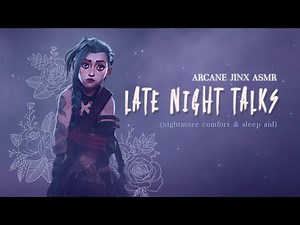 Jinx Arcane ASMR | Nighttime Visit to Jinx's Workshop (Nightmare Comfort & Sleep Aid)