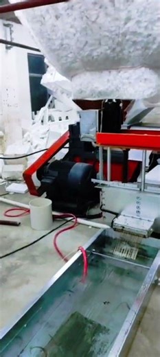 EPS Foam Pelletizing System #machine #manufacturing #eps #foam #plastic #pellets #granules