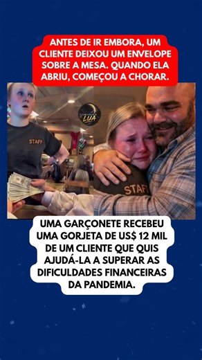Ela pensou que tinha recebido a conta... mas era um novo começo