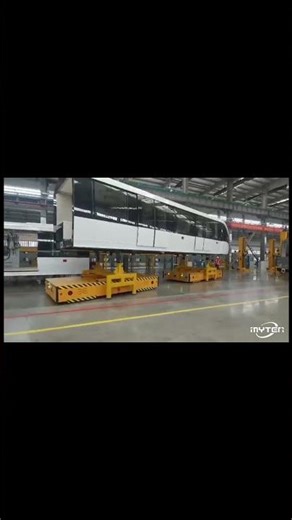 Heavy Duty Carrier Tandem Operation AGV for Automated Train factory, Custom made agv, by Myten Tech