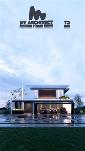 Design Rumah Tinggal Minimalis Modern. #arsitekindonesia #Arsitektur #desaininterior #Desainrumahmodern #Rumahidaman #fyppppppppppppppppppppppp