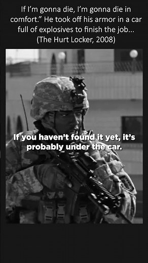 (The Hurt Locker, 2008) #worldwarii #history #movie