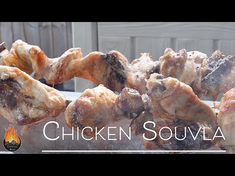 CHICKEN SOUVLA RECIPE | Charcoal Boys