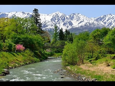 里山と北アルプス 四季のシンフォニー・4K撮影