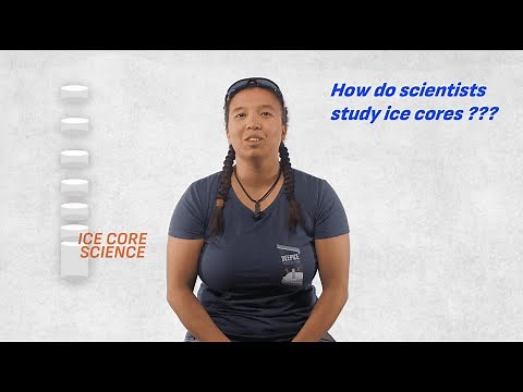 What is an ice core and what can it tell us?
