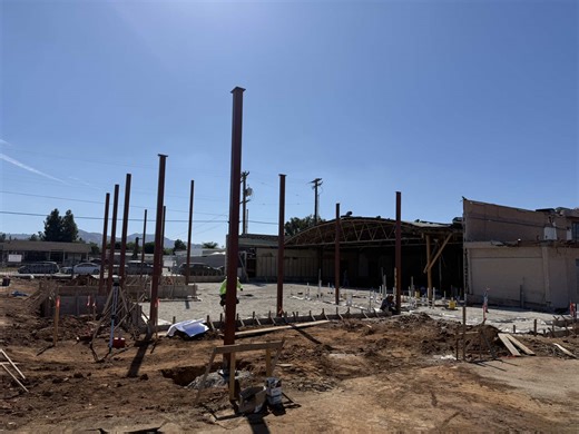 Build to Last , the Bare Steel Way!#jobsite #structuralsteel #beam #elcajonsandiego #structuralsteel