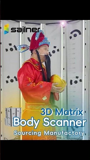Clone Yourself as a 3D Printed Figurine | Sailner 3D Body Scanner