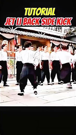 Jet li back side kick tutorials #ytshorts #youtubeshorts #brucelee #ytshorts #youtubeshorts #brucee