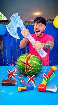 Which Axe Will Break the Watermelon? 🤯🔥
