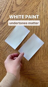 Sherwin-Williams alabaster on the left and aesthetic white on the right. There is a clear difference in the undertones and how they look based on the carpet, tile or wall color in your home. Be sure to sample. #whitepaint #PaintColors #decoratingtips #homedecorating #athomewiththebarkers | At Home With The Barkers