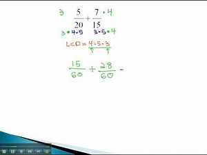 Add and Subtract - Fractions