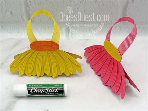 Coneflower Lip Balm Purse - Qbees Quest