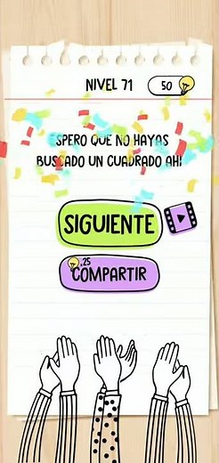 Brain Test | Nivel 71 - ¿Cuántos cuadrados hay?