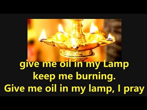 Give me oil in my lamp- Sing hosanna (with lyrics).