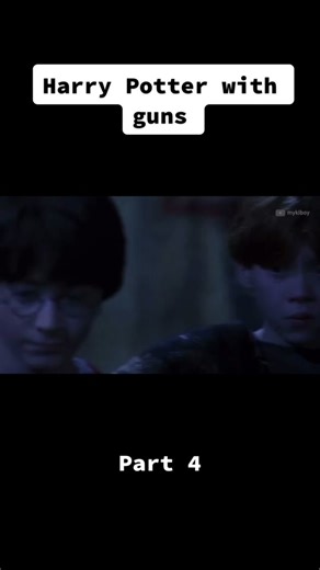 Harry Potter with guns. Part 4 ⚠️ fake gun ⚠️ #harrypotter #hogwarts #hogwartslegacy #meme #ron #hermione #harry #hagrid #harrypottertiktok