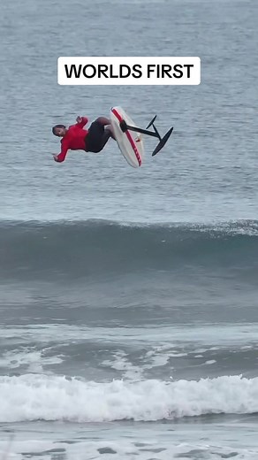 Worlds First Surf Foil Adventure