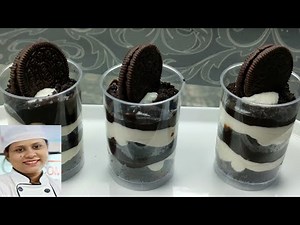 No bake Oreo Cheesecake Parfaits ।। Dessert parfait recipes।। Rupa's kitchen