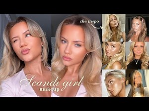 scandi girl makeup routine ˚ʚ♡ɞ˚
