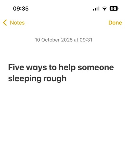 We get it — it can feel daunting to approach someone sleeping rough when you’re not sure what to say or do. But sometimes, a small conversation can mean the world to someone facing loneliness or isolation. To mark World Homeless Day, here are some simple ways you can make a difference. Find more ideas on our website: https://bit.ly/47j2y55 #WorldHomelessDay | Crisis