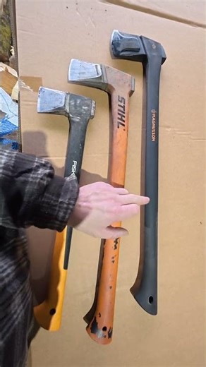 Splitting axe. Fiskars ?? Or NOT ??