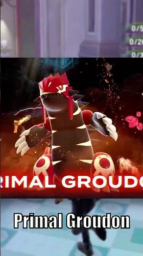 How To Get Primal Groudon In Mega Dimensions #pokemon #gaming #shorts #pokemonlegendsza #nintendo