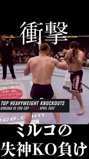 【衝撃】ミルコクロコップの失神KO負けシーン#kickboxing #MMA #格闘技