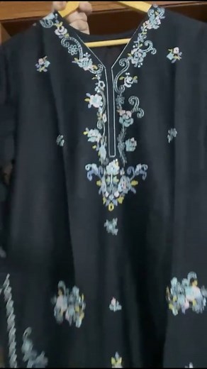 3 comments | Khadder stuff 2pc full embroidery long length Price 4500 #followforfollowback #womenclothing #grow #viral #outfit #design #winter | Amna's Collection | Facebook