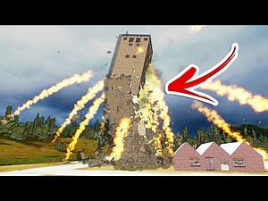 This Game Has the BEST Destruction Physics EVER! Destroying Houses With Nukes! - Detonate