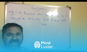 Mind Luster - Learn Function Definition and Advantages in C language