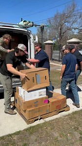 We’re so grateful to @justintheplumberllc for their incredibly generous donation! 🙏 This donation included clothing, building supplies, and a trailer full of water bottle pallets. We are very thankful for their support and thoughtfulness! | Trinity Rescue Mission
