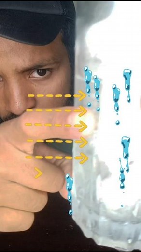 Condensation | Air contain water vapour experiment #shots