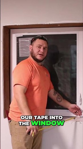 Measure Your Windows: Accurate Sizing for DIY Projects #shorts