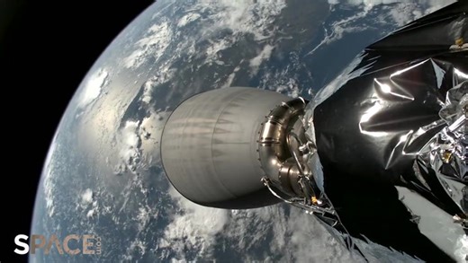Watch this amazing time-lapse of SpaceX Falcon 9 second stage view of Earth