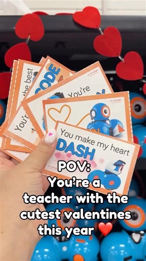 Print cute valentines for your kids with Dash from Wonder Workshop