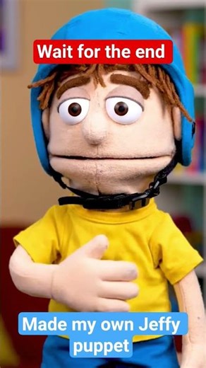 made my own Jeffy puppet!!!!!!!!!!!!!