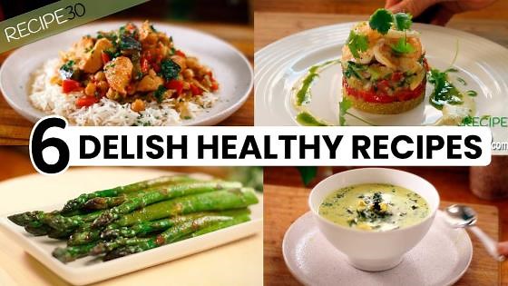 I made 6 healthy recipes you'll love! 🥗
