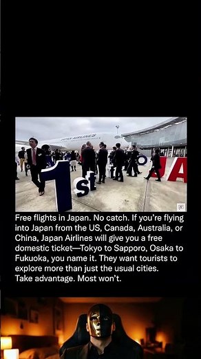 Japan's airline just dropped the most insane travel offer #japantravel #travel #viral