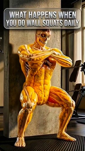 Wall Squats vs Belly Fat | What Actually Happens Inside 😱