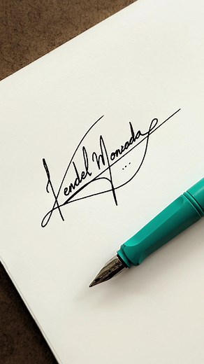 Diseño de Firmas Personalizadas | Firma Caligrafía Kendall