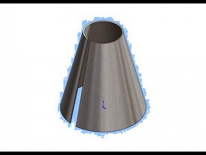 How to create a cone in Solidworks
