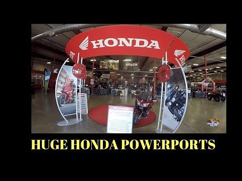 Visiting HUGE Honda PowerSports Dealer