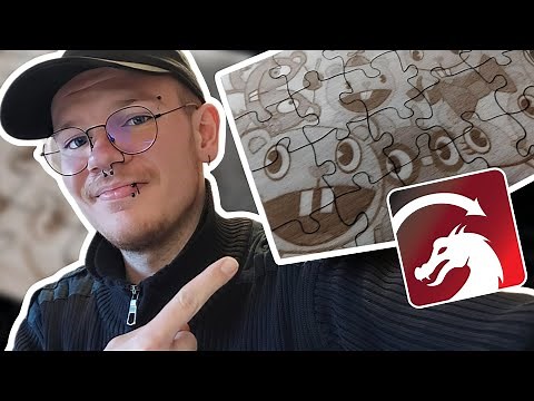 DIY Puzzles Lasern mit Lightburn | Atomstack x30 Pro Tutorial