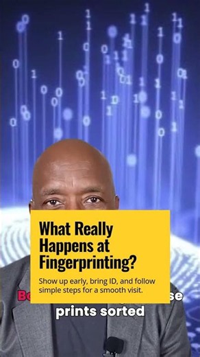 What Happens During Fingerprinting Visits