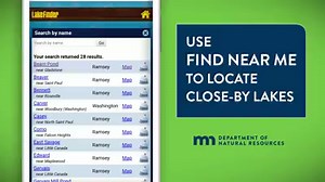 11 reactions | That "Find near me" feature on LakeFinder ✔️ LakeFinder is a powerful tool for bringing fishing info to your fingertips and it can help you find places to fish close to home. Find it at mndnr.gov/lakefind. | Minnesota Fish & Wildlife | Facebook